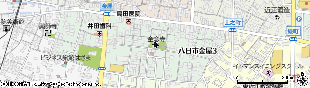 金念寺周辺の地図
