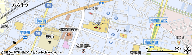 ヨシヅヤ弥富店周辺の地図