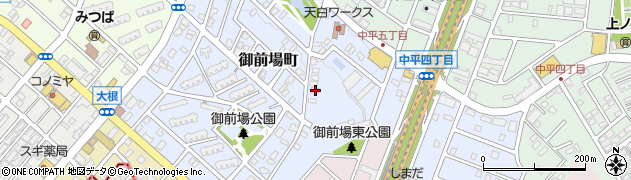 愛知県名古屋市天白区御前場町108周辺の地図