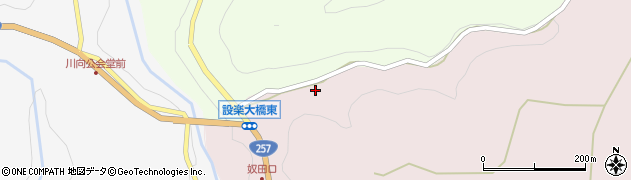 愛知県設楽町（北設楽郡）田口（段戸）周辺の地図