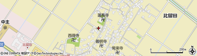滋賀県野洲市比留田924周辺の地図