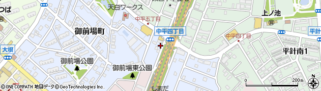 愛知県名古屋市天白区御前場町366周辺の地図