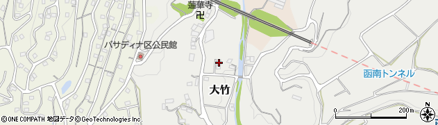 静岡県田方郡函南町大竹59-7周辺の地図