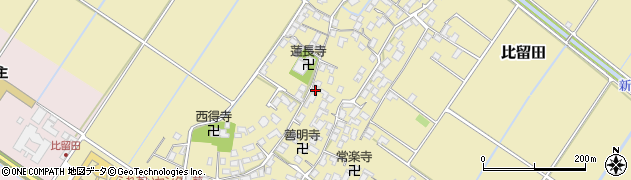 滋賀県野洲市比留田927周辺の地図