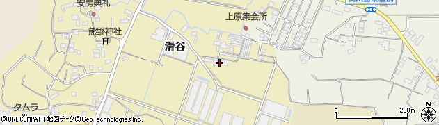 千葉県鴨川市滑谷143周辺の地図
