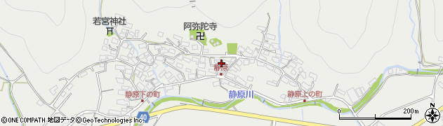 京都府京都市左京区静市静原町216周辺の地図