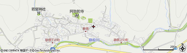 京都府京都市左京区静市静原町44周辺の地図