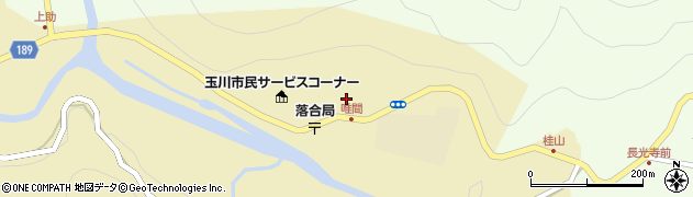 静岡県静岡市葵区落合156周辺の地図