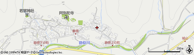 京都府京都市左京区静市静原町16周辺の地図