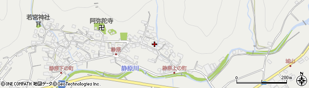 京都府京都市左京区静市静原町13周辺の地図