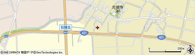 三重県いなべ市大安町石榑東40周辺の地図