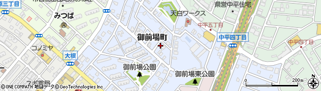 愛知県名古屋市天白区御前場町110周辺の地図