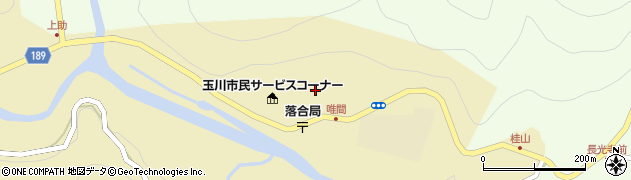 静岡県静岡市葵区落合134周辺の地図
