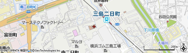 三島市役所　保健センター周辺の地図