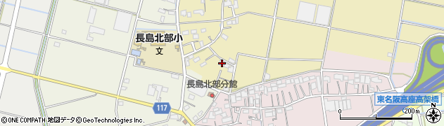 三重県桑名市長島町中川755周辺の地図