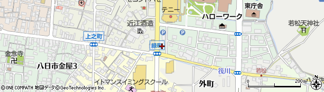 関西みらい銀行日野支店周辺の地図