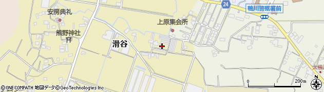 千葉県鴨川市滑谷141周辺の地図