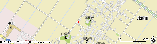 滋賀県野洲市比留田919周辺の地図