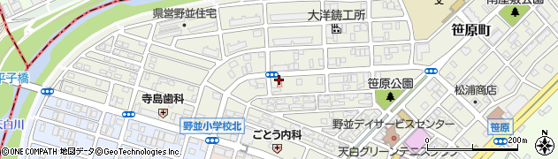 愛知県名古屋市天白区福池周辺の地図