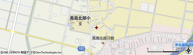 三重県桑名市長島町中川748周辺の地図
