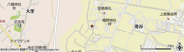 千葉県鴨川市滑谷622周辺の地図