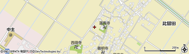 滋賀県野洲市比留田920周辺の地図