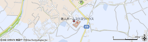 ユウユウハウス下横野周辺の地図