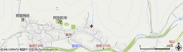 京都府京都市左京区静市静原町24周辺の地図