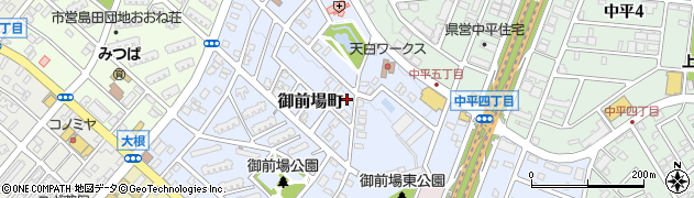 愛知県名古屋市天白区御前場町137-6周辺の地図