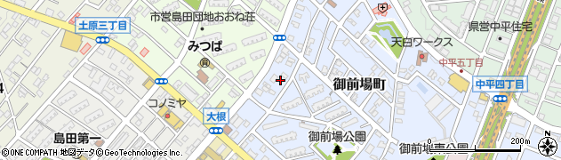 愛知県名古屋市天白区御前場町25周辺の地図