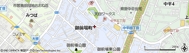 愛知県名古屋市天白区御前場町137-3周辺の地図