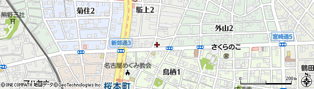 豊舟寿司周辺の地図