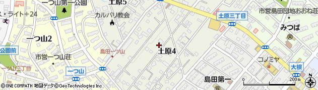 愛知県名古屋市天白区土原4丁目周辺の地図
