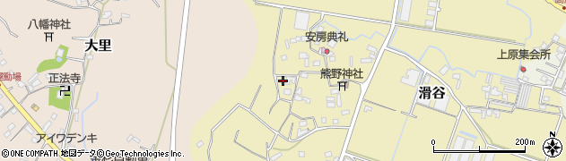 千葉県鴨川市滑谷623周辺の地図