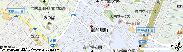 愛知県名古屋市天白区御前場町128周辺の地図
