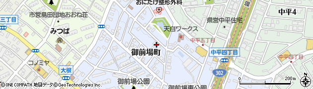 愛知県名古屋市天白区御前場町141周辺の地図
