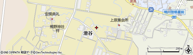 千葉県鴨川市滑谷137周辺の地図