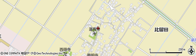 滋賀県野洲市比留田942周辺の地図