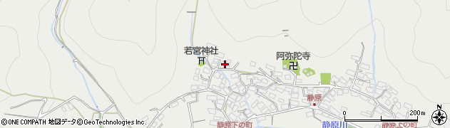 京都府京都市左京区静市静原町257周辺の地図