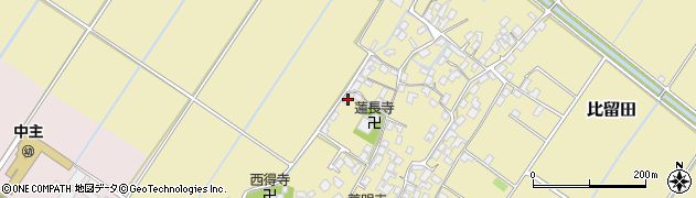 滋賀県野洲市比留田938周辺の地図