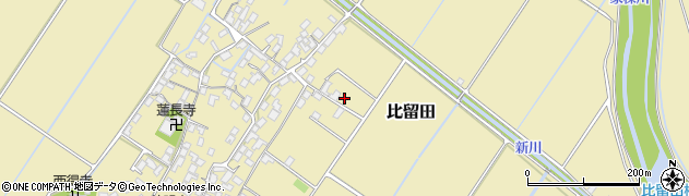 滋賀県野洲市比留田571周辺の地図