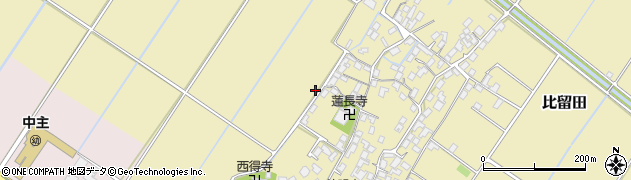 滋賀県野洲市比留田3256周辺の地図