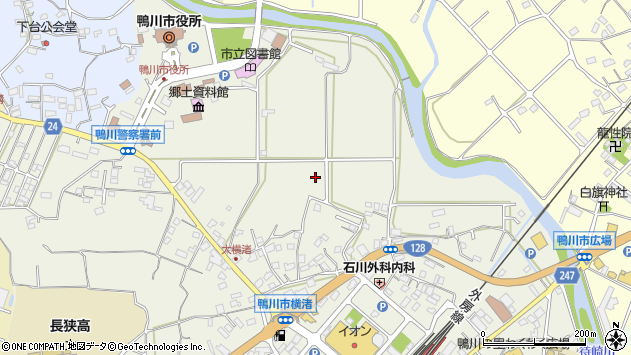 〒296-0001 千葉県鴨川市横渚の地図