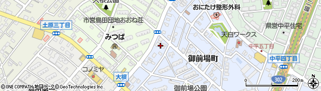 愛知県名古屋市天白区御前場町21周辺の地図