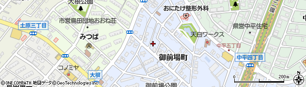 愛知県名古屋市天白区御前場町153周辺の地図