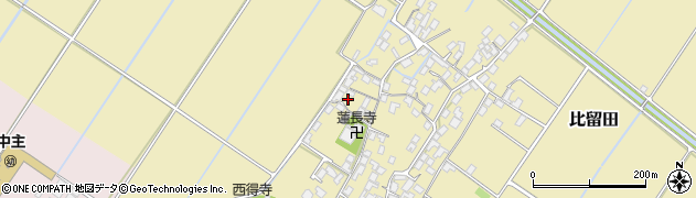 滋賀県野洲市比留田939周辺の地図
