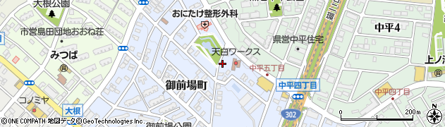 愛知県名古屋市天白区御前場町272周辺の地図