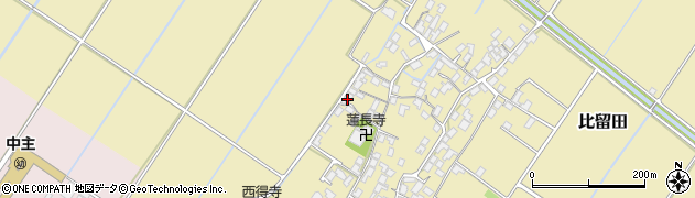 滋賀県野洲市比留田941周辺の地図