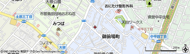 愛知県名古屋市天白区御前場町181周辺の地図