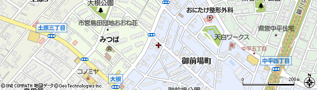 愛知県名古屋市天白区御前場町19周辺の地図